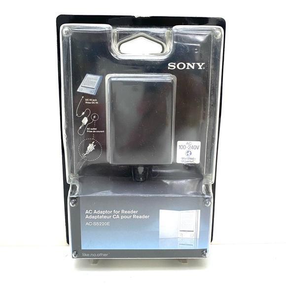 Sony Digital Book Reader AC Charger (Supports PRS-500 & PRS-505) NWT - Picture 1 of 6